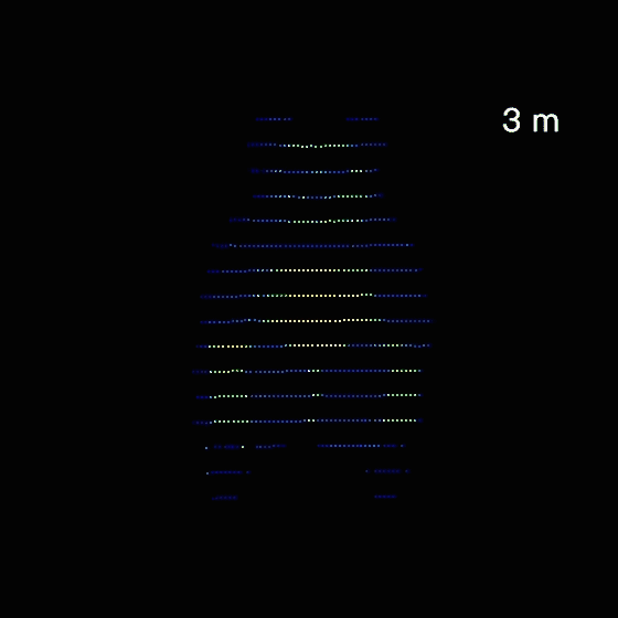 Hesai XT32 spinning render